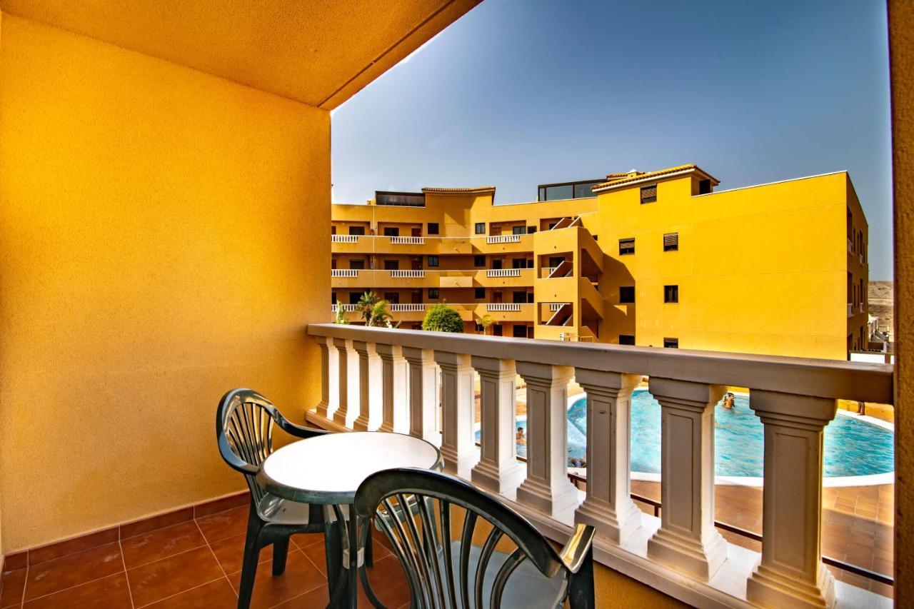 Alquilaencanarias-Medano Atalaya, Terrace & Pool El Médano Buitenkant foto