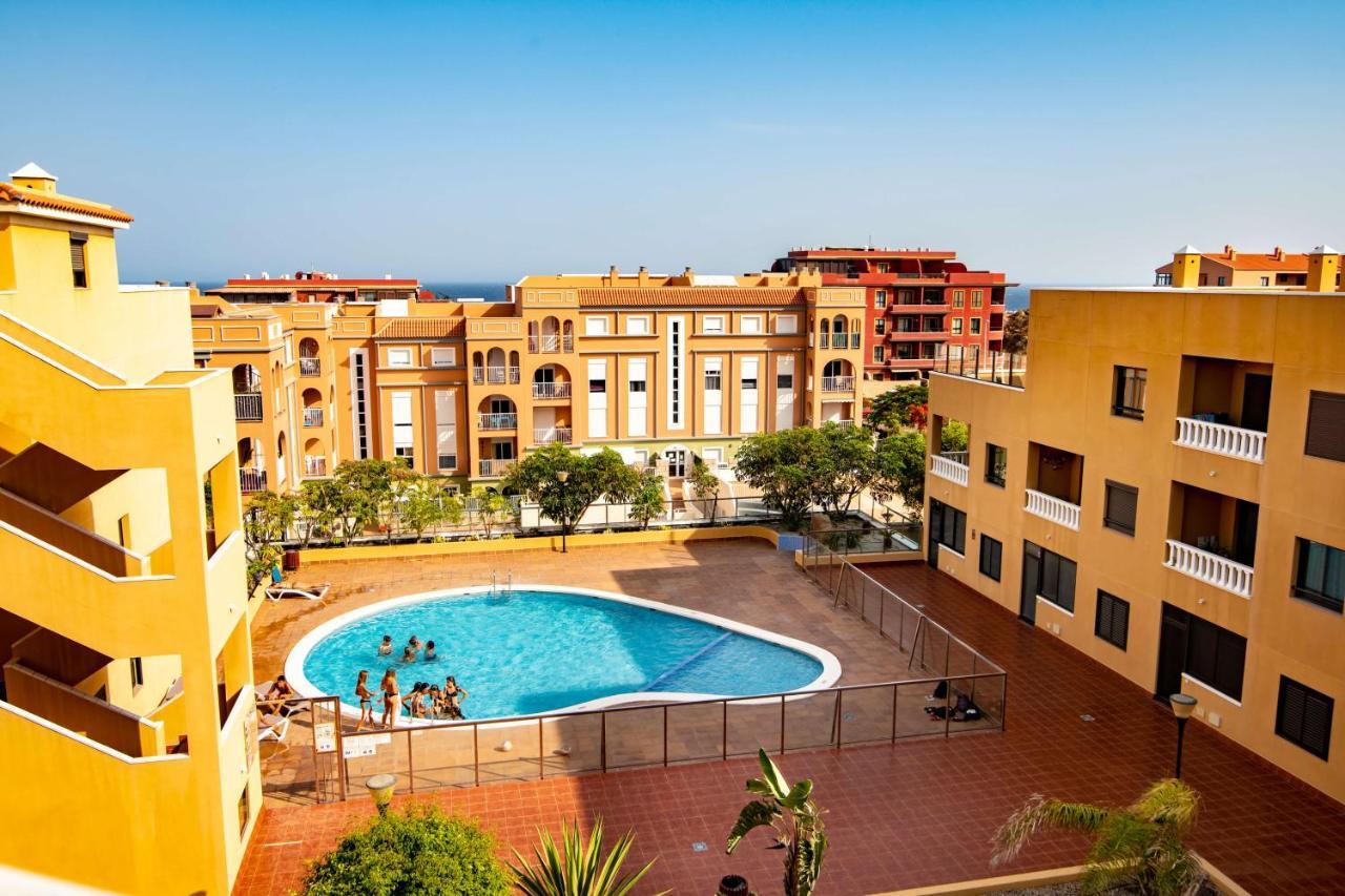 Alquilaencanarias-Medano Atalaya, Terrace & Pool El Médano Buitenkant foto